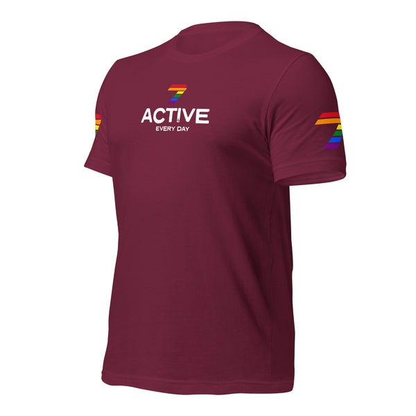 Active Gay Pride Unisex T-shirt
