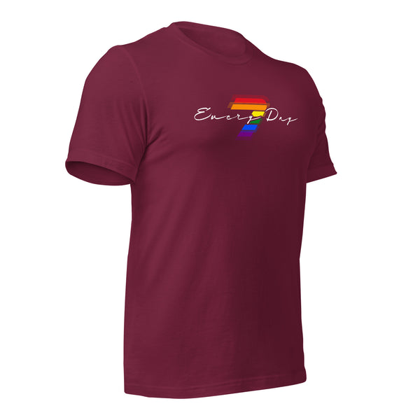 Every Day Pride 7 Graphic Unisex T-shirt