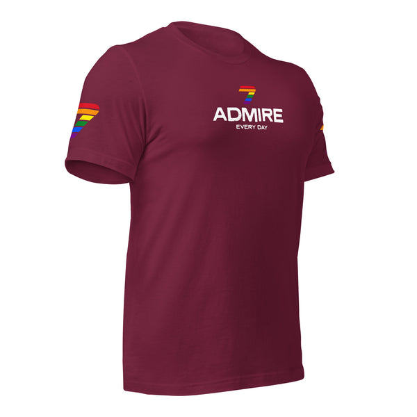 Admire Gay Pride Unisex T-shirt