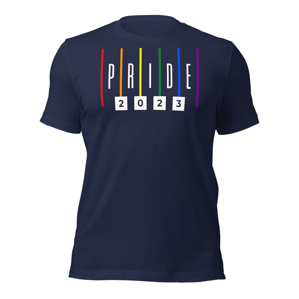 Gay Pride 2023 Alternating Stripes T-shirt