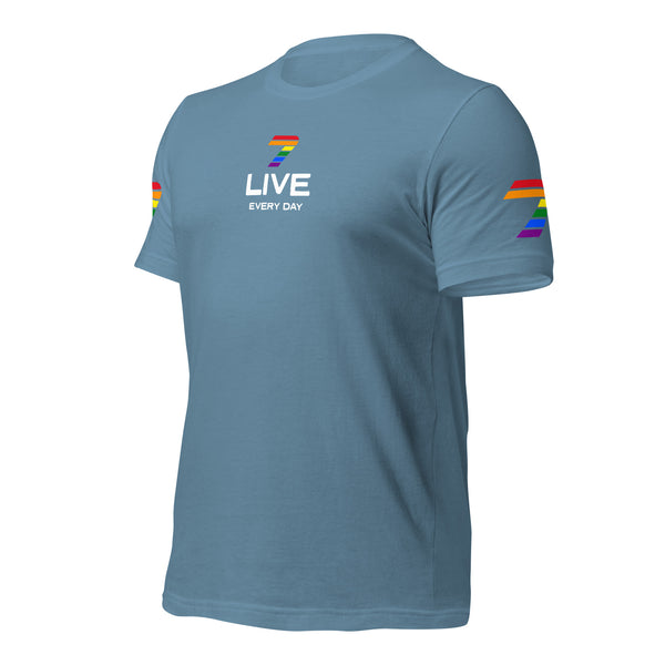 Live | Gay Pride Unisex T-shirt