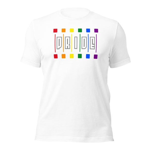 Gay Pride Block Letters T-shirt