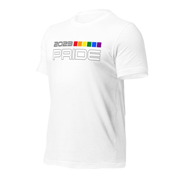 2023 Gay Pride Classic Bold Gray Letters T-shirt