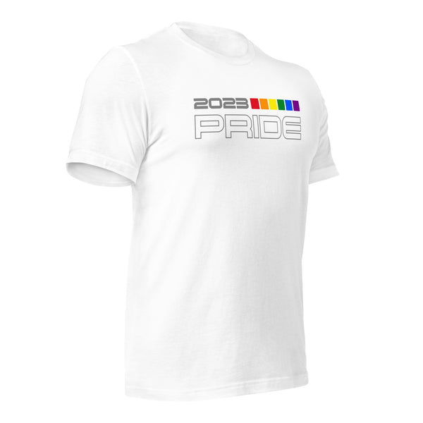 2023 Gay Pride Classic Bold Gray Letters T-shirt