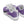 Load image into Gallery viewer, Asexual Pride Colors Original Purple Athletic Shoes
