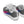 Carregar imagem no visualizador da galeria, Bisexual Pride Colors Original Gray Athletic Shoes
