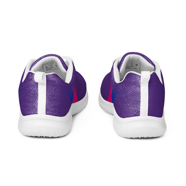 Bisexual Pride Colors Original Purple Athletic Shoes