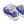 Carregar imagem no visualizador da galeria, Bisexual Pride Colors Original Blue Athletic Shoes
