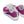 Carregar imagem no visualizador da galeria, Genderfluid Pride Colors Original Violet Athletic Shoes
