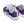 Load image into Gallery viewer, Genderqueer Pride Colors Original Purple Athletic Shoes
