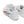 Carregar imagem no visualizador da galeria, Pansexual Pride Colors Original White Athletic Shoes
