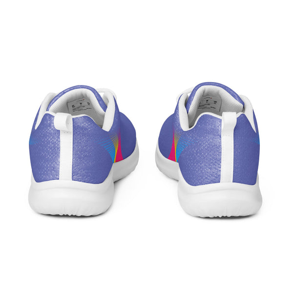 Pansexual Pride Colors Original Blue Athletic Shoes