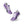 Load image into Gallery viewer, Asexual Pride Colors Original Purple Athletic Shoes
