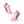 Carregar imagem no visualizador da galeria, Bisexual Pride Colors Original Pink Athletic Shoes
