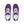 Cargar imagen en el visor de la galería, Bisexual Pride Colors Original Purple Athletic Shoes
