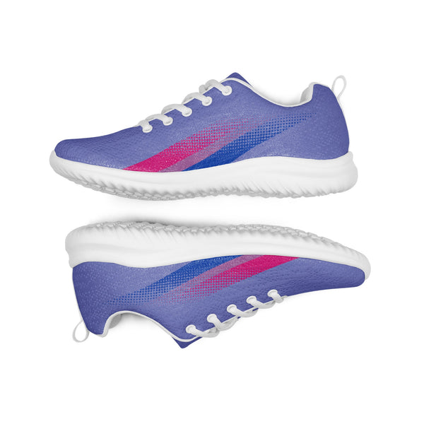 Bisexual Pride Colors Original Blue Athletic Shoes