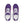 Carica l&#39;immagine nel Visualizzatore galleria, Genderfluid Pride Colors Original Purple Athletic Shoes

