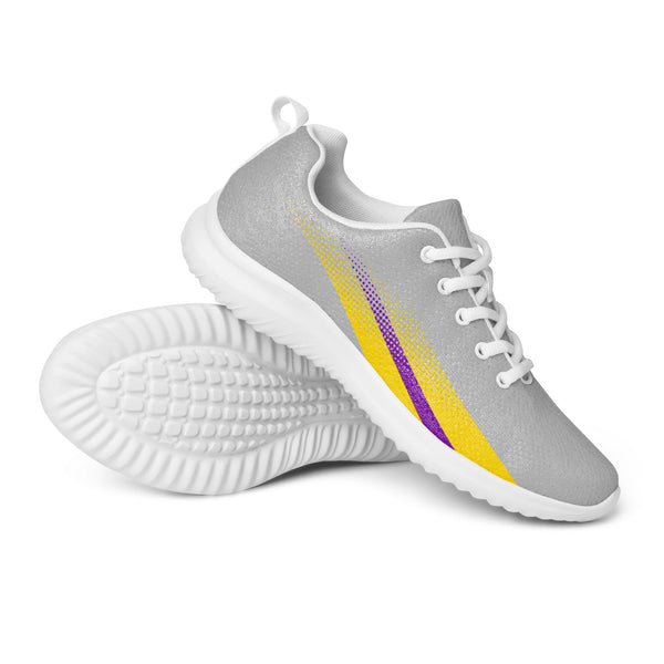 Intersex Pride Colors Original Gray Athletic Shoes