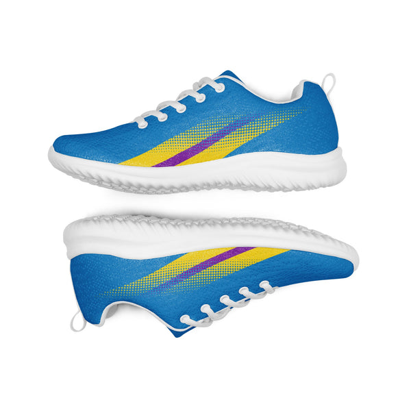 Intersex Pride Colors Original Blue Athletic Shoes