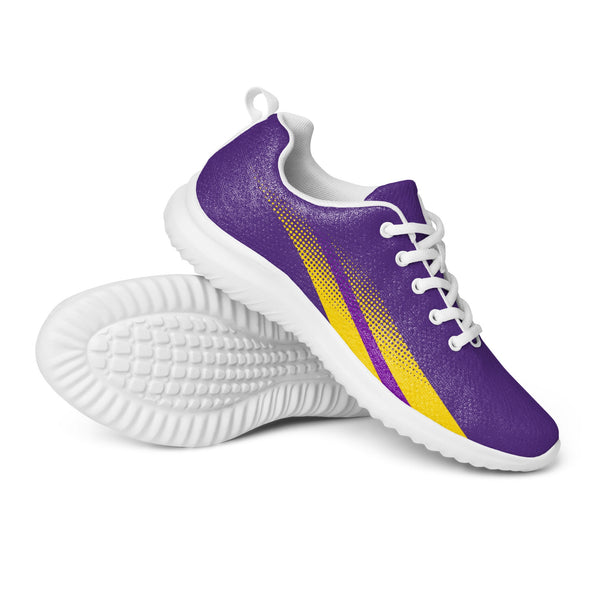 Intersex Pride Colors Original Purple Athletic Shoes