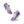 Carica l&#39;immagine nel Visualizzatore galleria, Non-Binary Pride Colors Original Purple Athletic Shoes
