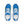 Laden Sie das Bild in den Galerie-Viewer, Non-Binary Pride Colors Original Blue Athletic Shoes
