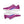 Cargar imagen en el visor de la galería, Omnisexual Pride Colors Original Violet Athletic Shoes
