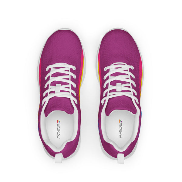 Pansexual Pride Colors Original Purple Athletic Shoes