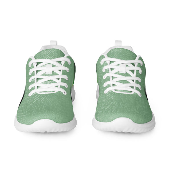 Modern Aromantic Pride Green Athletic Shoes