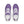 Carregar imagem no visualizador da galeria, Modern Asexual Pride Purple Athletic Shoes
