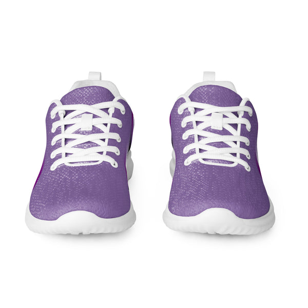 Modern Asexual Pride Purple Athletic Shoes