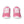 Carica l&#39;immagine nel Visualizzatore galleria, Modern Bisexual Pride Pink Athletic Shoes
