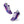 Load image into Gallery viewer, Modern Bisexual Pride Purple Athletic Shoes
