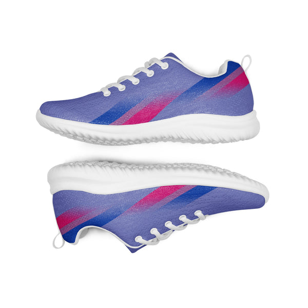 Modern Bisexual Pride Blue Athletic Shoes