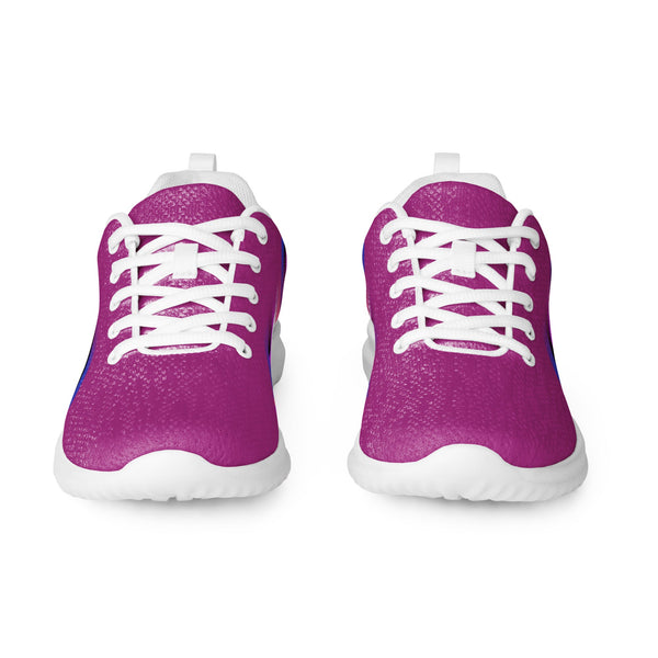 Modern Genderfluid Pride Violet Athletic Shoes
