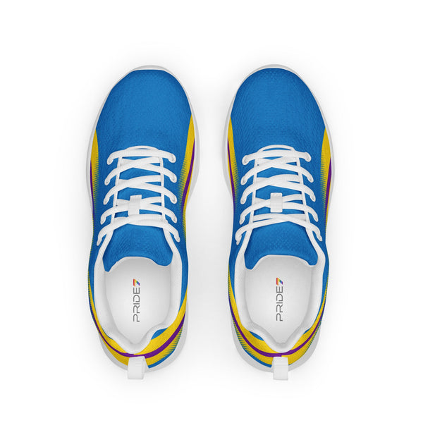 Modern Intersex Pride Blue Athletic Shoes