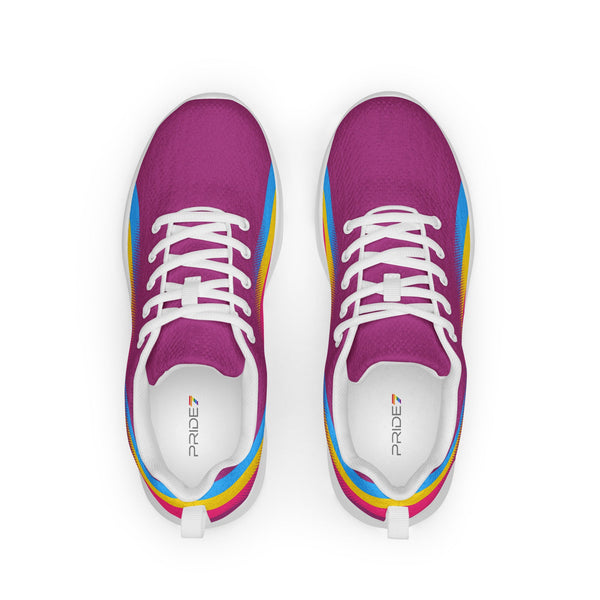 Modern Pansexual Pride Purple Athletic Shoes