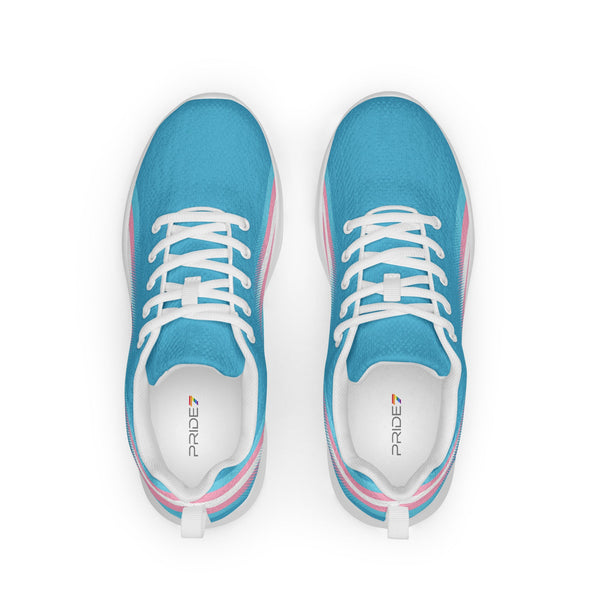 Modern Transgender Pride Blue Athletic Shoes