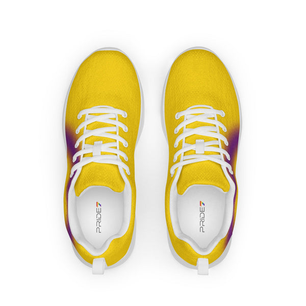 Intersex Pride Colors Athletic Shoes