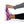 Cargar imagen en el visor de la galería, Modern Genderfluid Pride Violet Athletic Shoes
