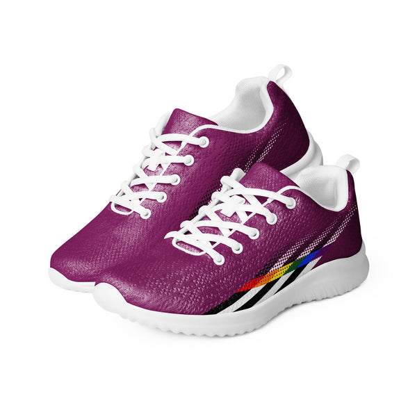 Ally Pride Colors Original Purple Athletic Shoes