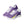 Carregar imagem no visualizador da galeria, Non-Binary Pride Colors Original Purple Athletic Shoes
