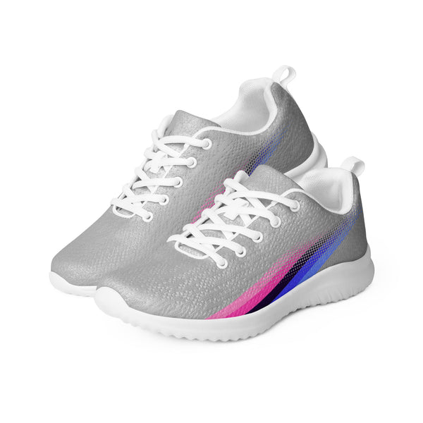 Omnisexual Pride Colors Original Gray Athletic Shoes