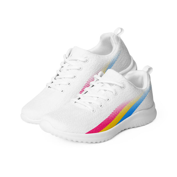 Pansexual Pride Colors Original White Athletic Shoes