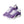 Carica l&#39;immagine nel Visualizzatore galleria, Modern Asexual Pride Purple Athletic Shoes

