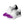 Load image into Gallery viewer, Asexual Pride Colors Athletic Shoes
