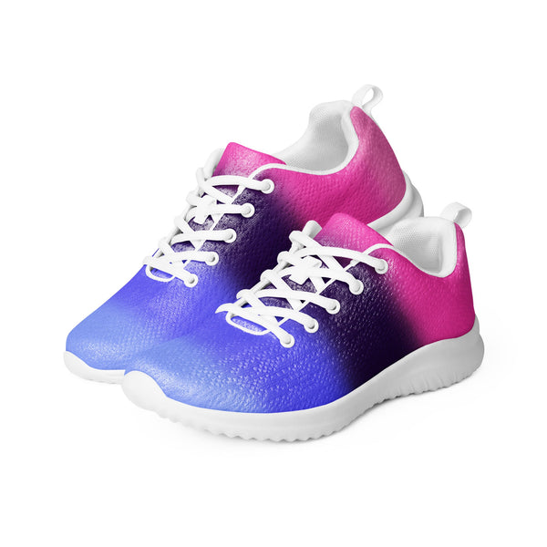 Omnisexual Pride Colors Athletic Shoes