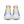 Cargar imagen en el visor de la galería, Gay Rainbow Colors Checkers Pride 7 High Top Women&#39;s Shoes
