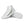 Laden Sie das Bild in den Galerie-Viewer, Agender Pride Modern High Top White Shoes
