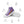 Carregar imagem no visualizador da galeria, Gay Pride Modern High Top Purple Shoes
